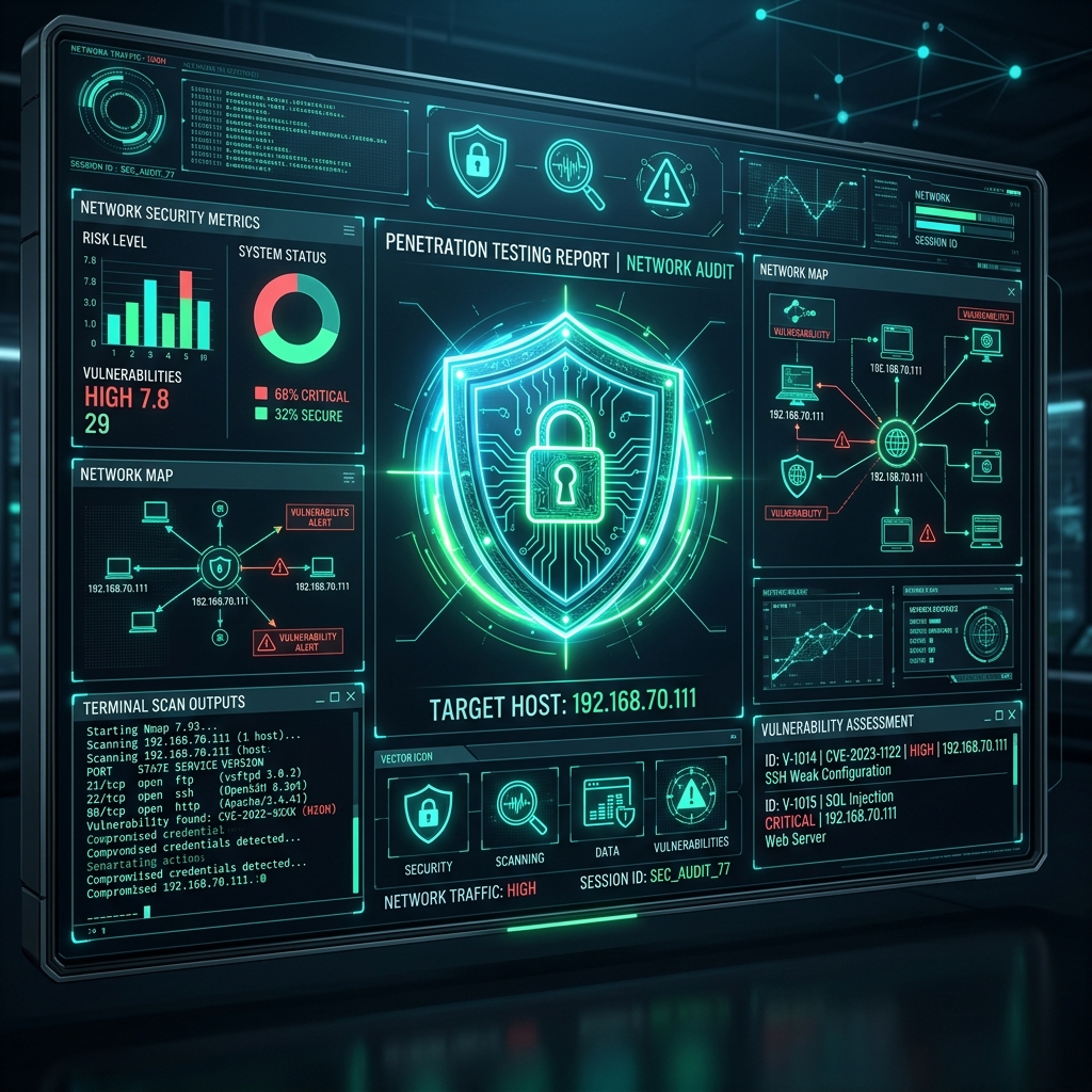 Penetration Testing Report: Target 192.168.70.111